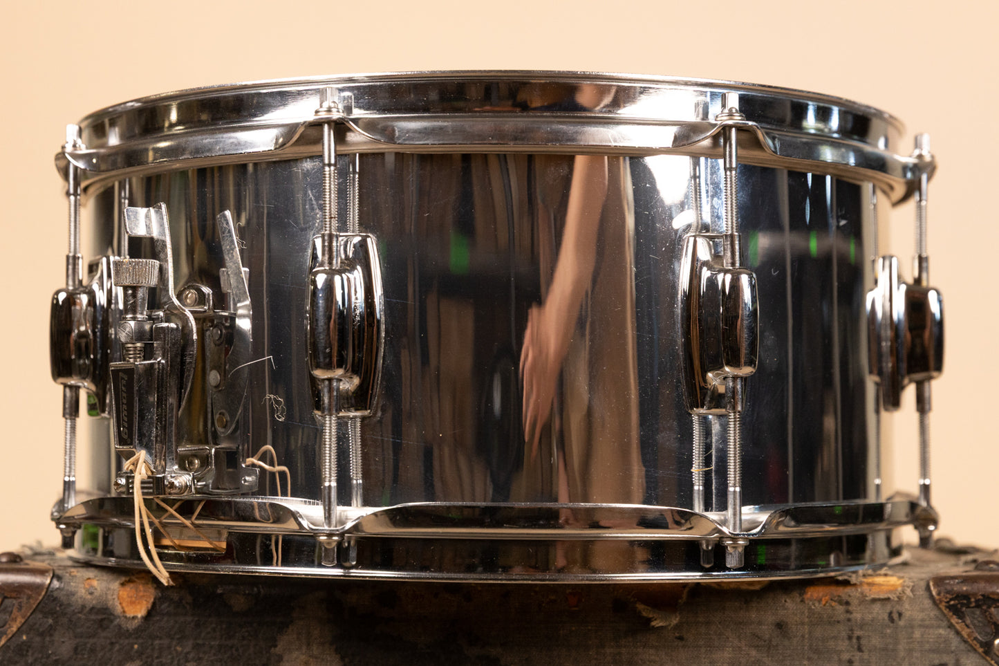 1990 Ludwig 6.5x14 LR-751 Rocker Snare Drum