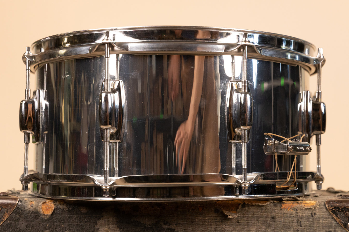 1990 Ludwig 6.5x14 LR-751 Rocker Snare Drum