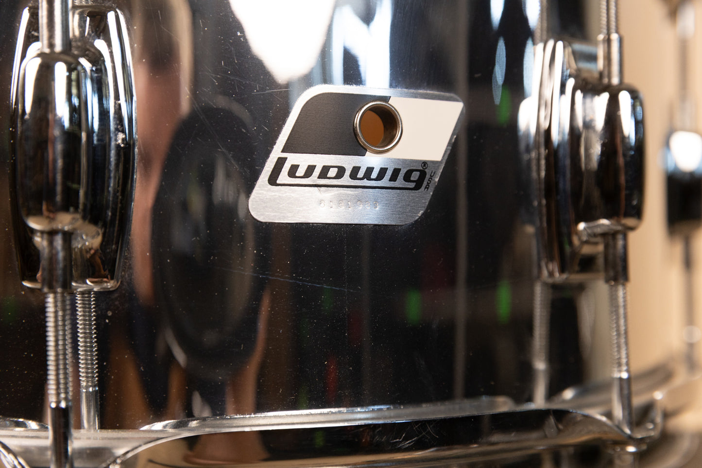 1990 Ludwig 6.5x14 LR-751 Rocker Snare Drum