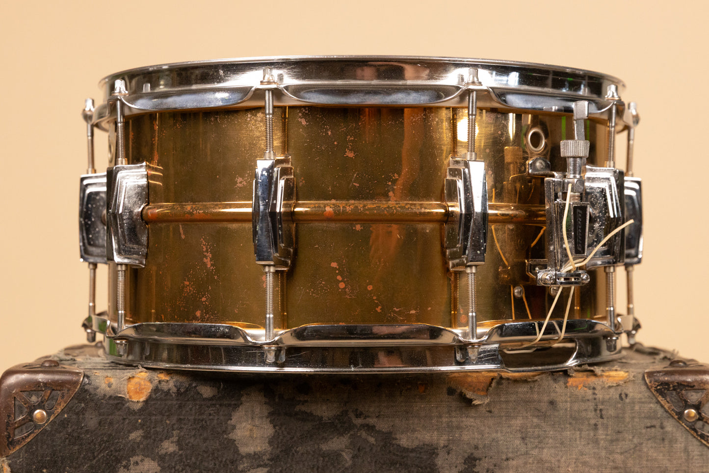 1991 Ludwig 6.5x14 Supra-Phonic Bronze Snare Drum