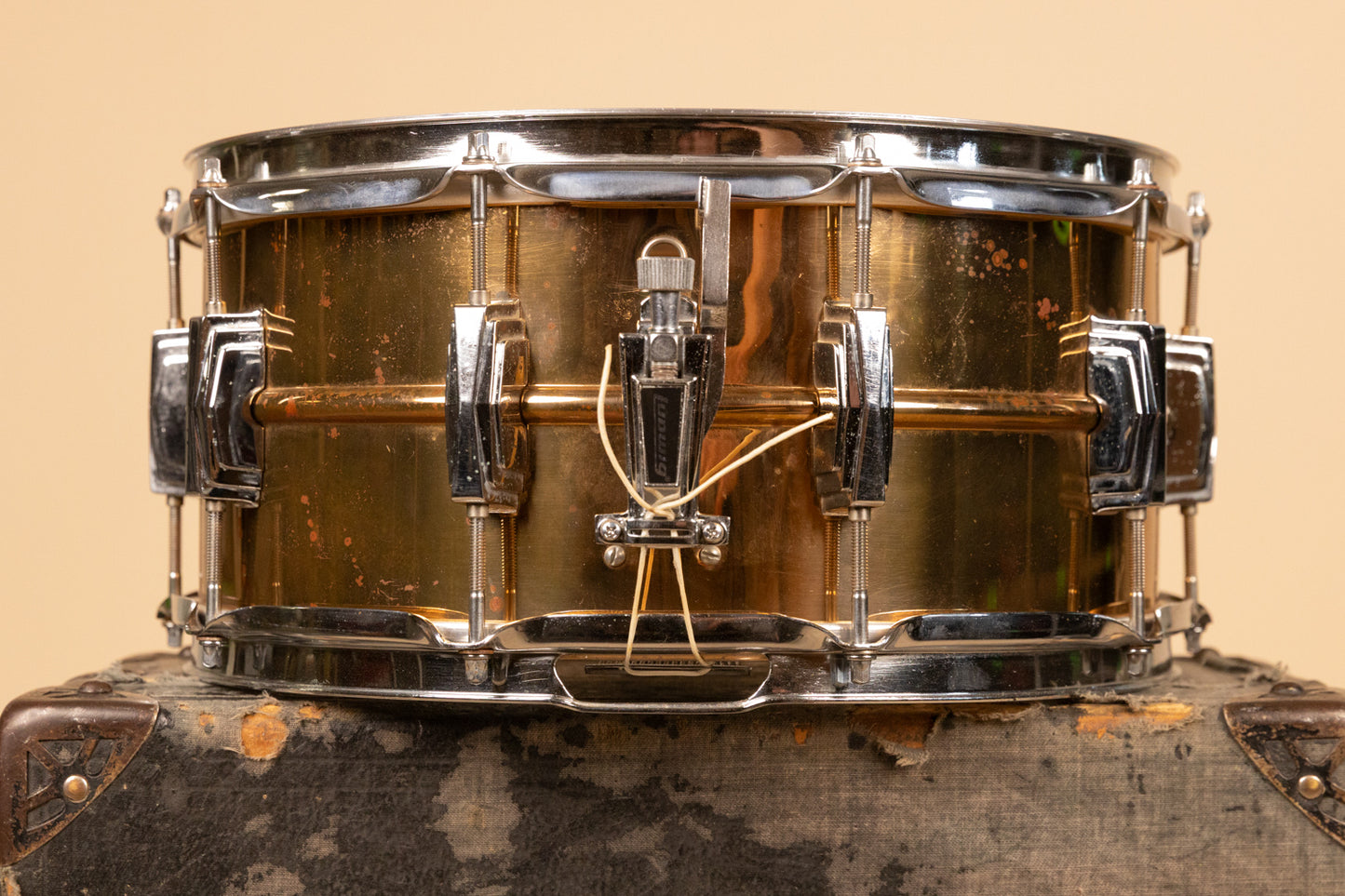 1991 Ludwig 6.5x14 Supra-Phonic Bronze Snare Drum
