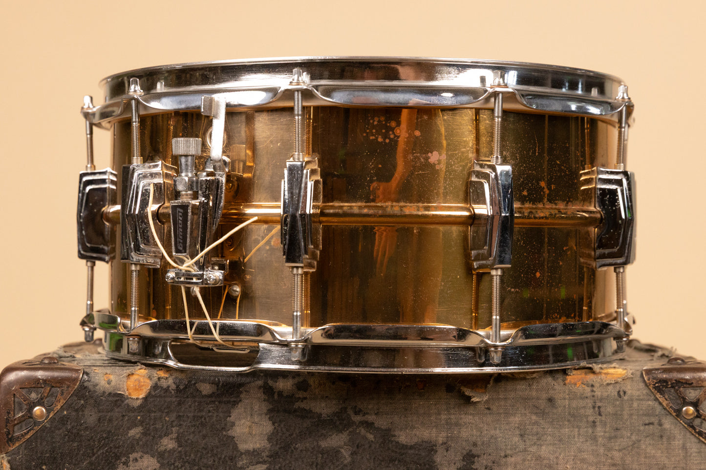1991 Ludwig 6.5x14 Supra-Phonic Bronze Snare Drum