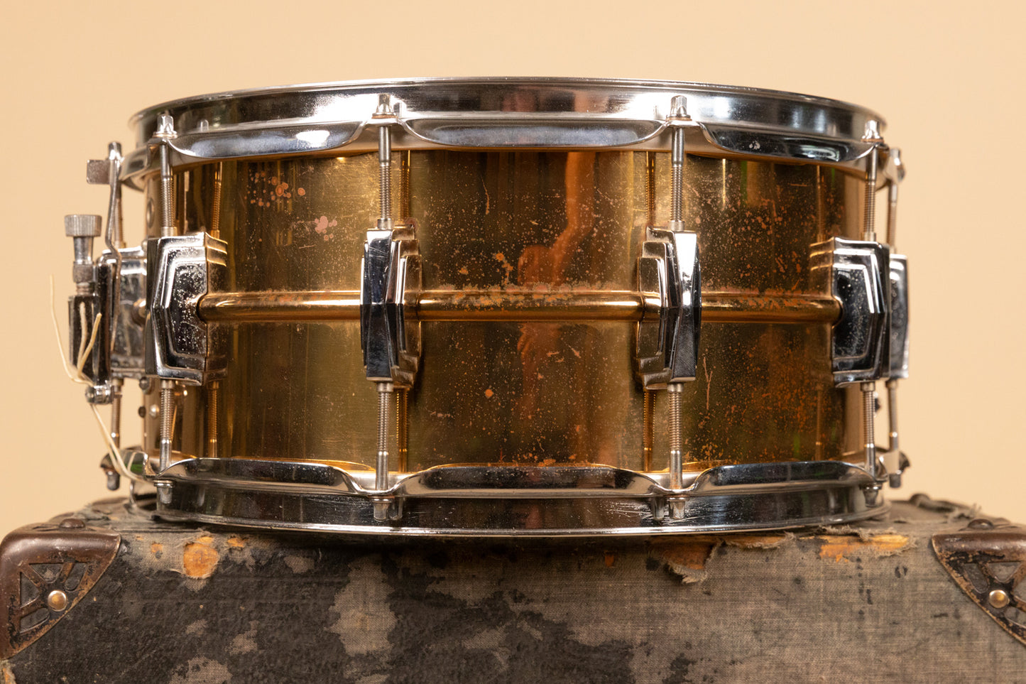 1991 Ludwig 6.5x14 Supra-Phonic Bronze Snare Drum