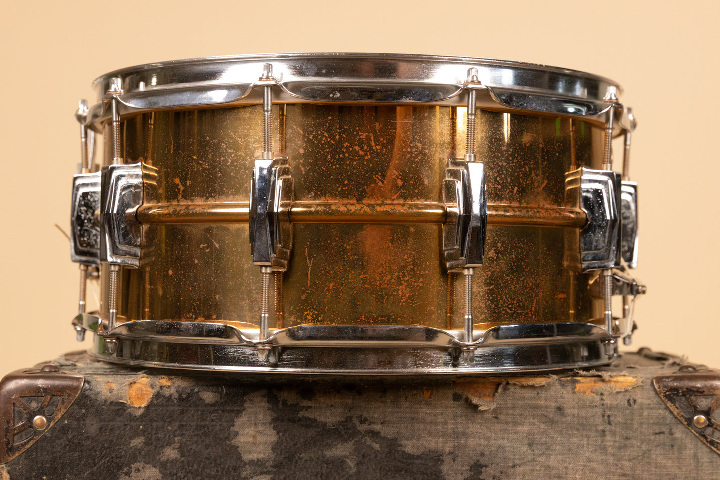 1991 Ludwig 6.5x14 Supra-Phonic Bronze Snare Drum