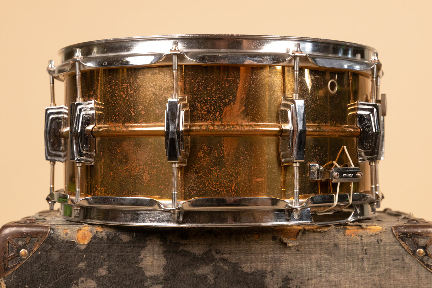 1991 Ludwig 6.5x14 Supra-Phonic Bronze Snare Drum