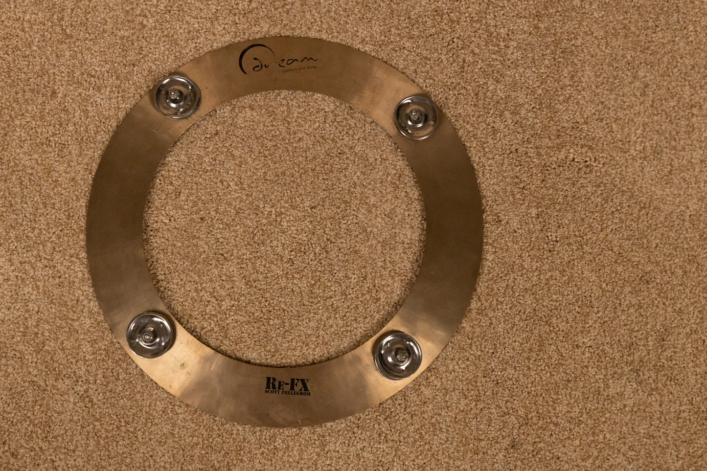 Dream Cymbals 14" FX Series Scott Pellegrom Crop Circle Cymbal with Jingles