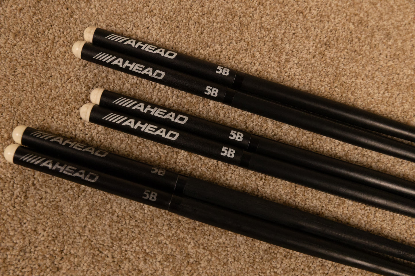 Ahead Classic Series 5B Drum Sticks (3 Pairs)