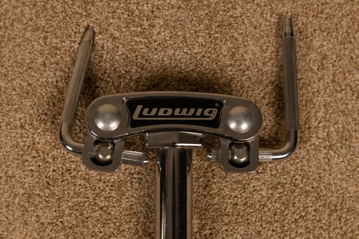 Vintage Ludwig Double Tom Post / Mount