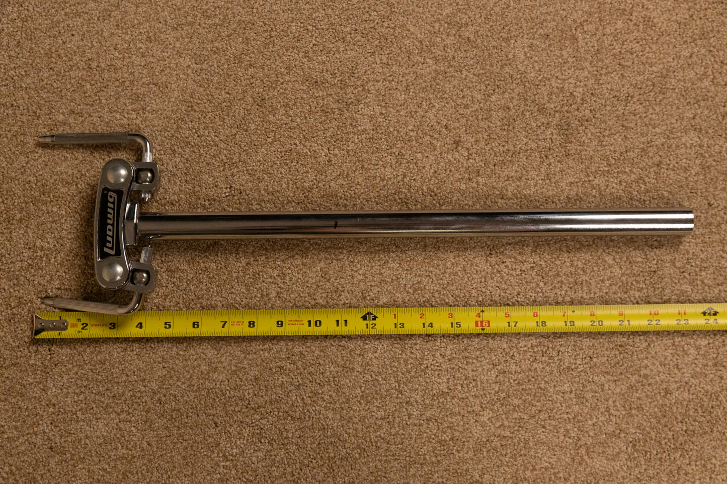 Vintage Ludwig Double Tom Post / Mount