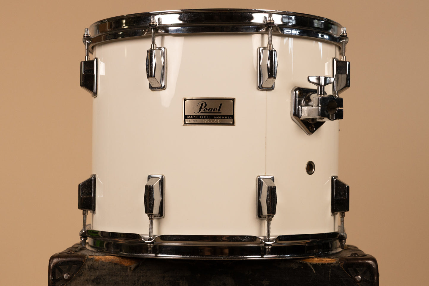 1990s Pearl 12x15" White Maple Tom