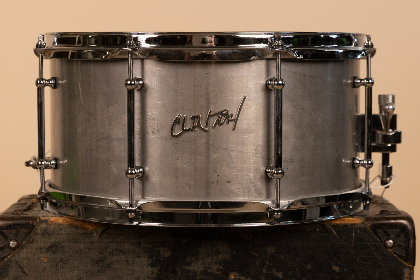 Clinton Drums 7x14 Stainless Steel Snare Drum