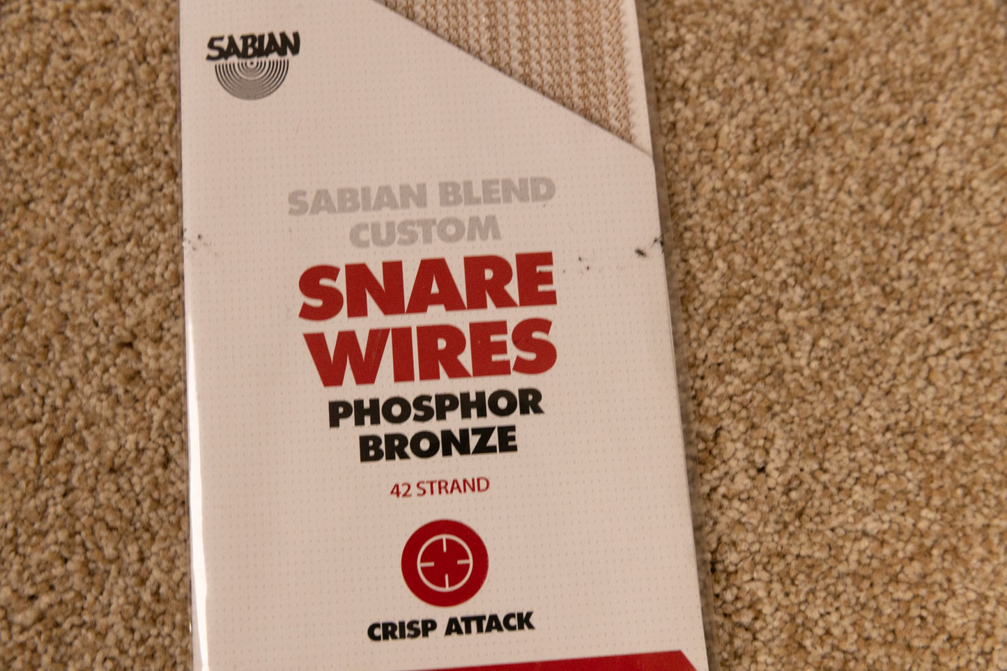 Sabian Phosphor Bronze Custom Blend 42 Strand Snare Wires