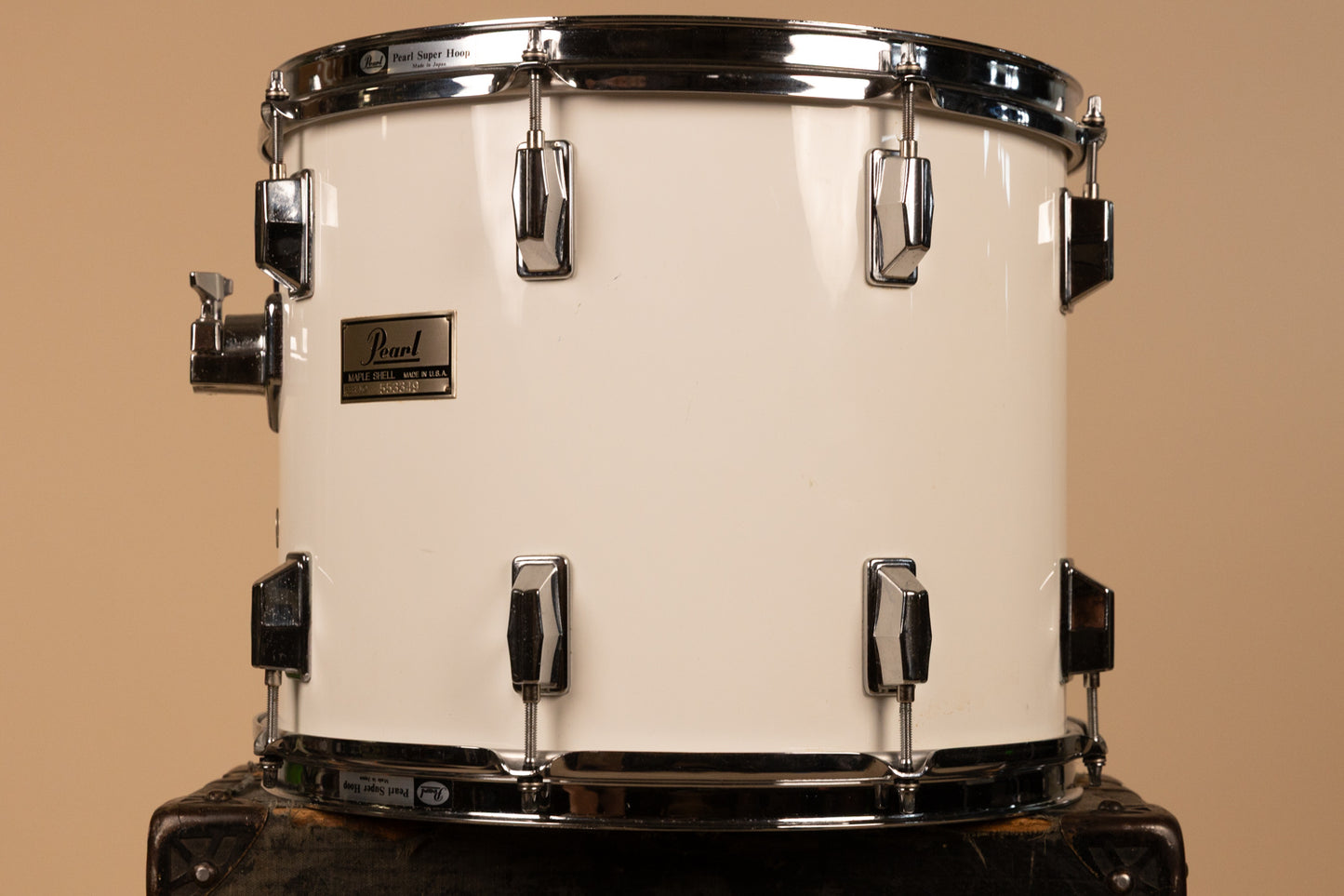 1990s Pearl 12x15" White Maple Tom