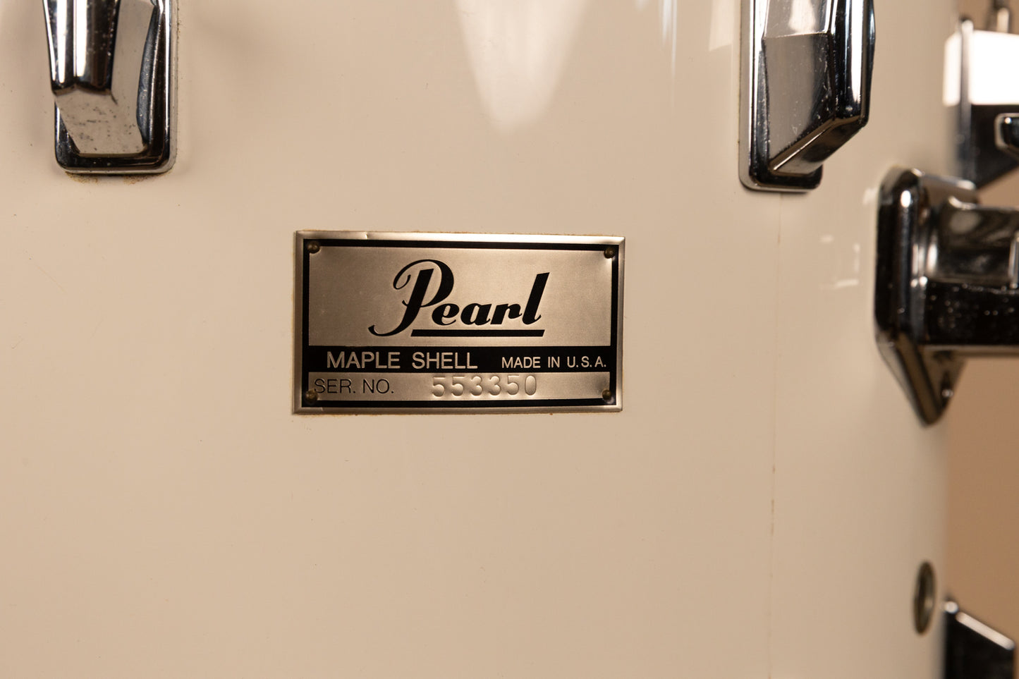 1990s Pearl 12x15" White Maple Tom