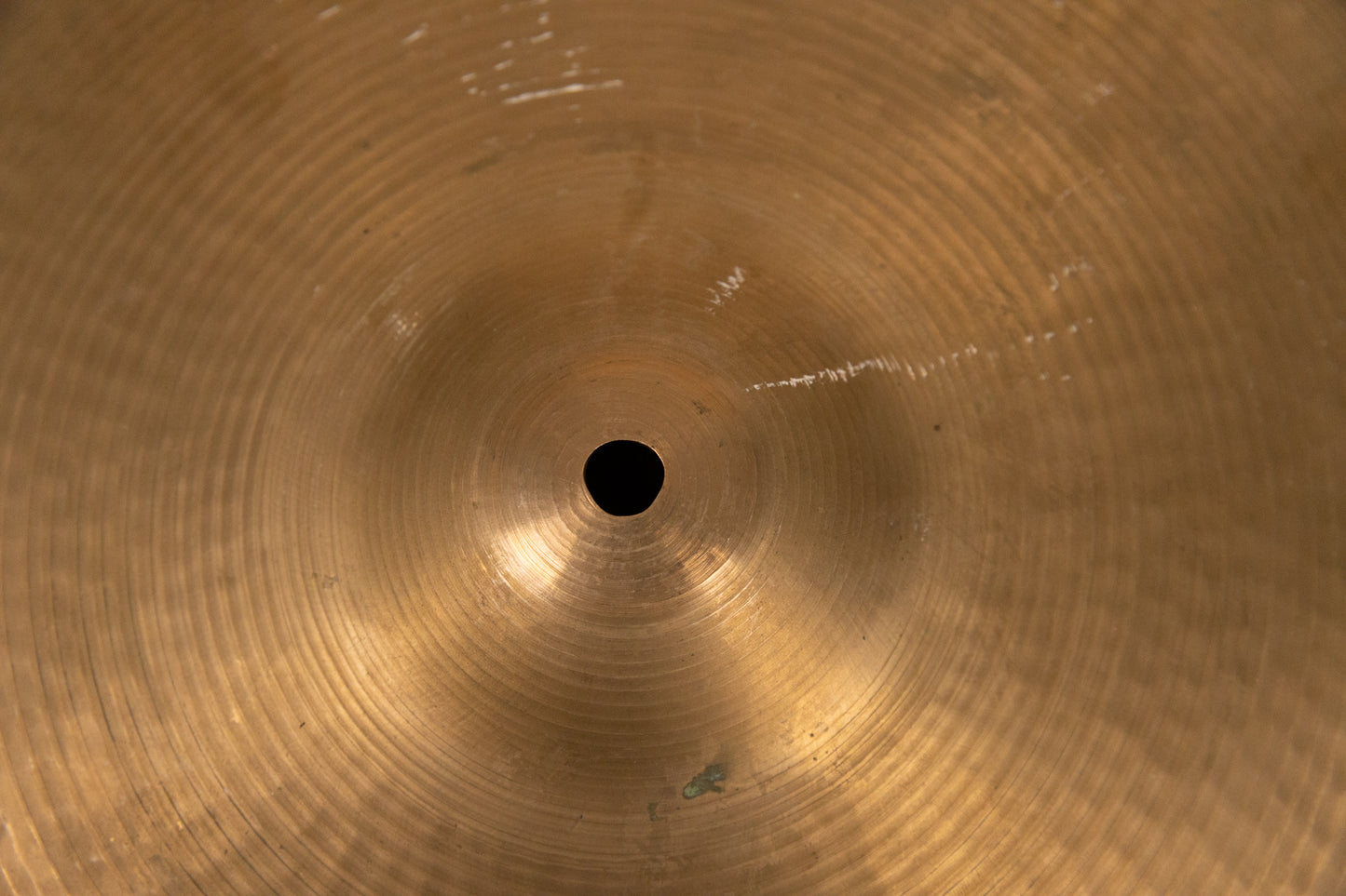 Vintage Kashian 14" Italian Single Hi Hat Cymbal 1209g