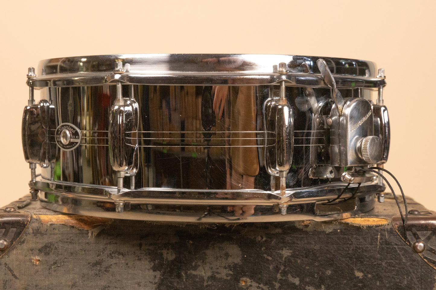 1970s Slingerland 5x14 Gene Krupa Sound King Snare Drum