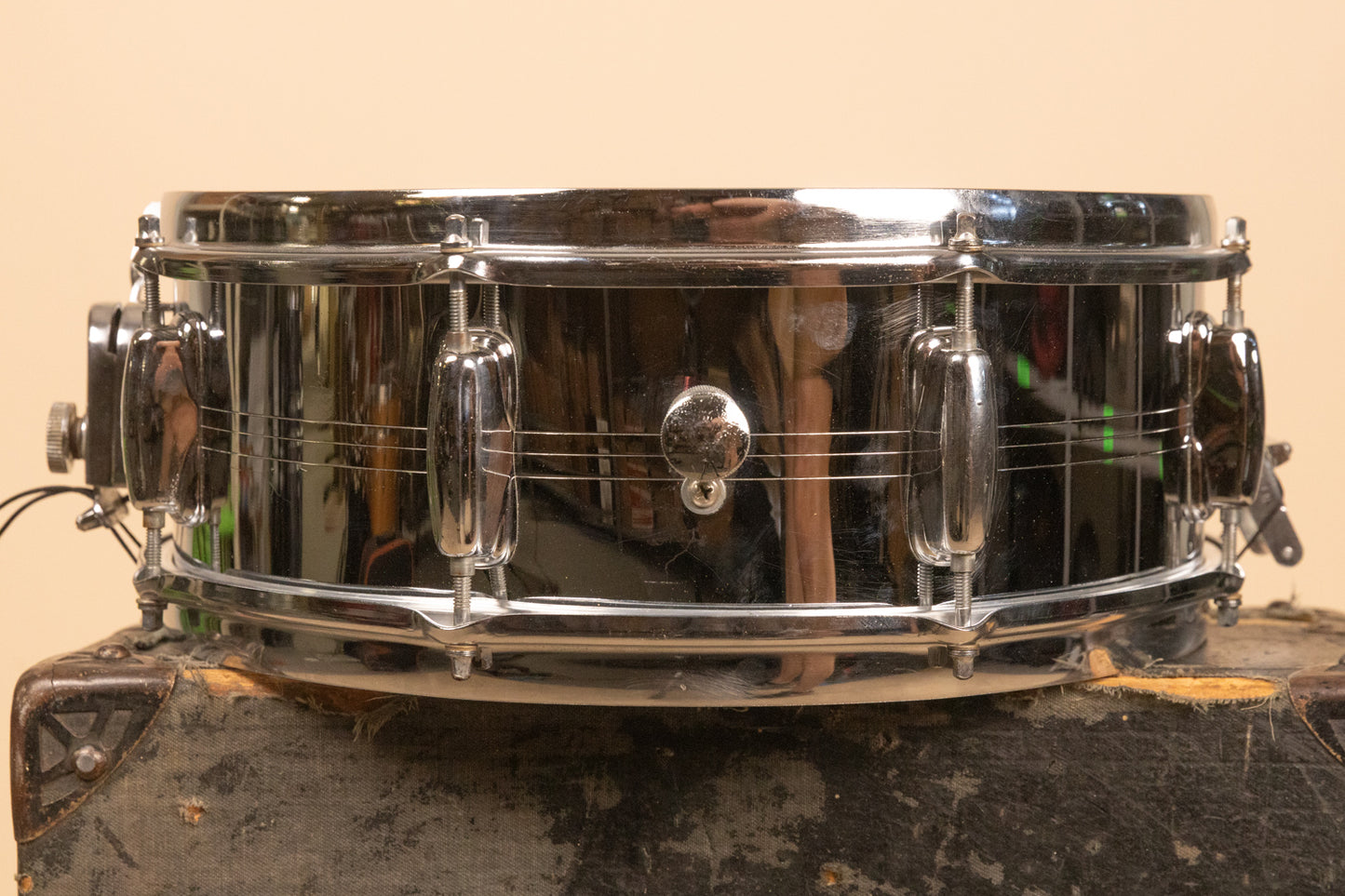 1970s Slingerland 5x14 Gene Krupa Sound King Snare Drum