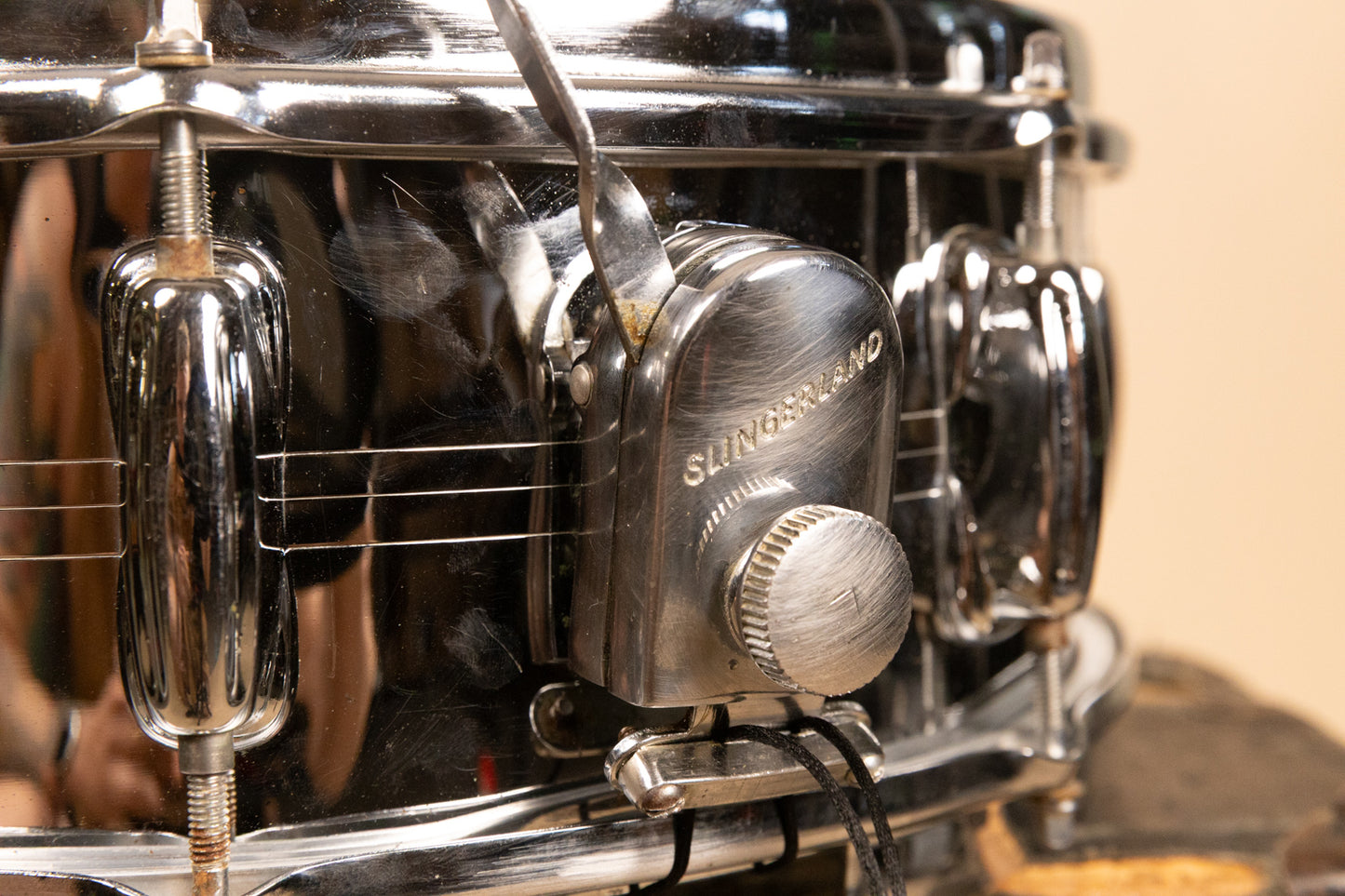 1970s Slingerland 5x14 Gene Krupa Sound King Snare Drum