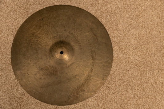 1970s Zildjian A 16" Hollow Logo Crash Cymbal 1077g