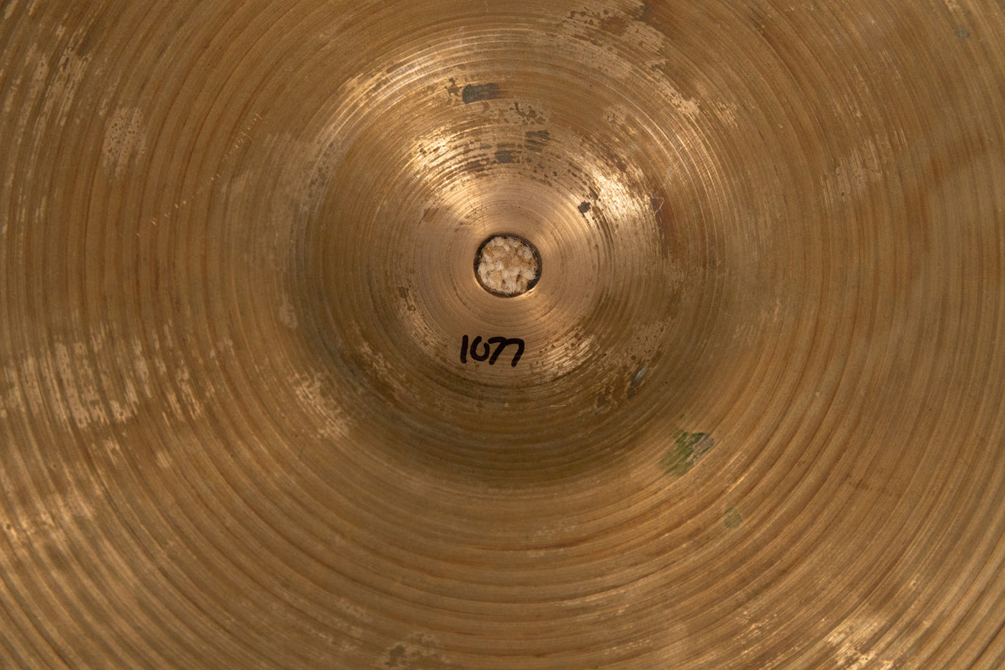1970s Zildjian A 16" Hollow Logo Crash Cymbal 1077g