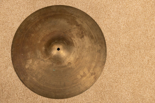 1970s Zildjian A 18" Hollow Logo Thin Crash Cymbal 1285g