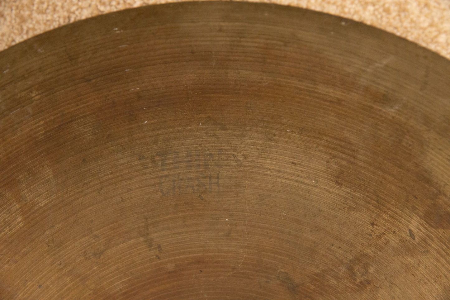 1970s Zildjian A 18" Hollow Logo Thin Crash Cymbal 1285g