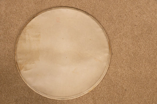 1950s WFL 24" Calfskin Bass Drum Head