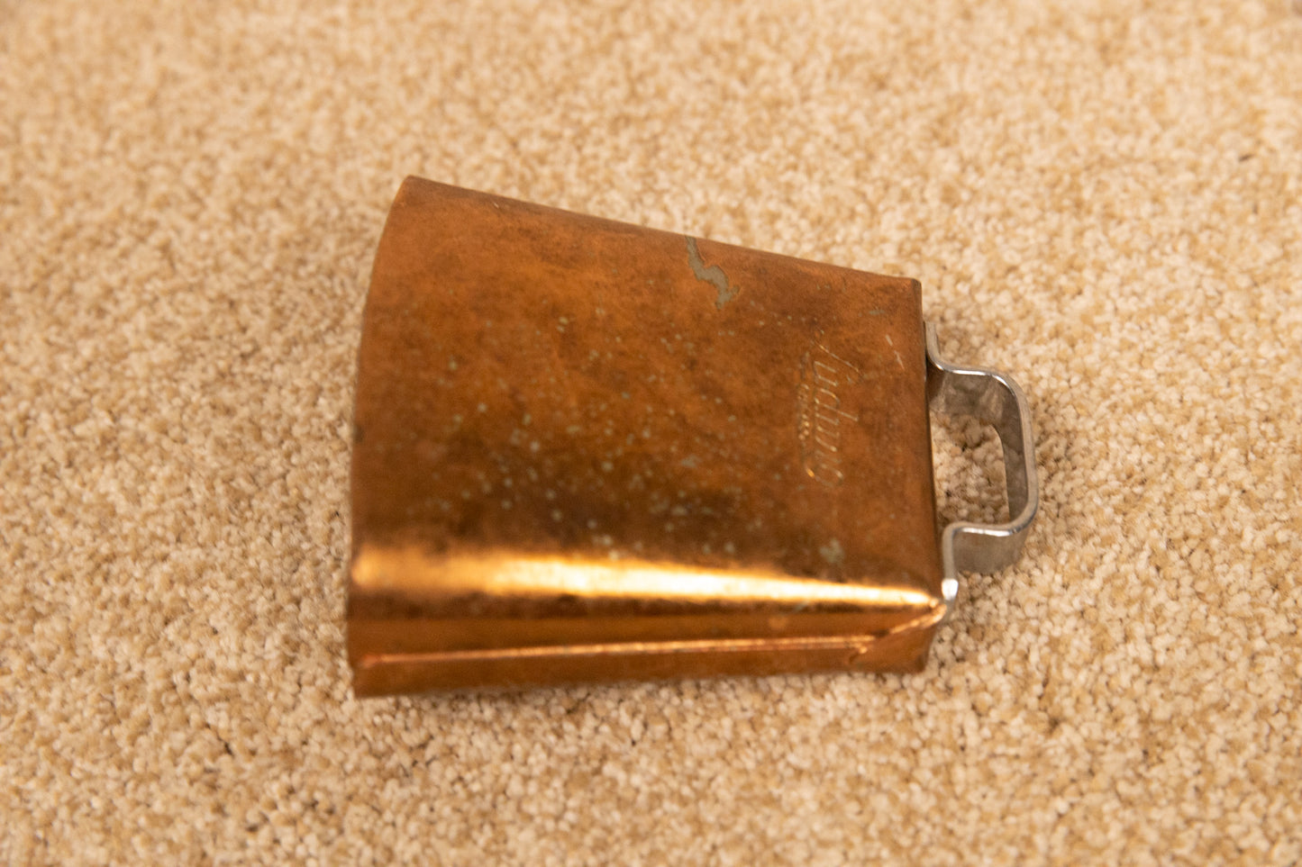 Vintage Ludwig 4" Goldentone Cowbell
