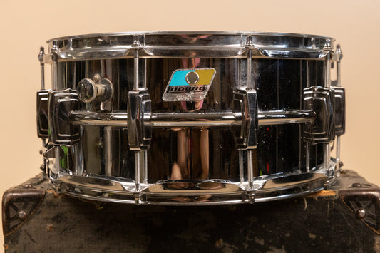 1980s Ludwig 6.5x14 LM402 Supraphonic Snare Drum