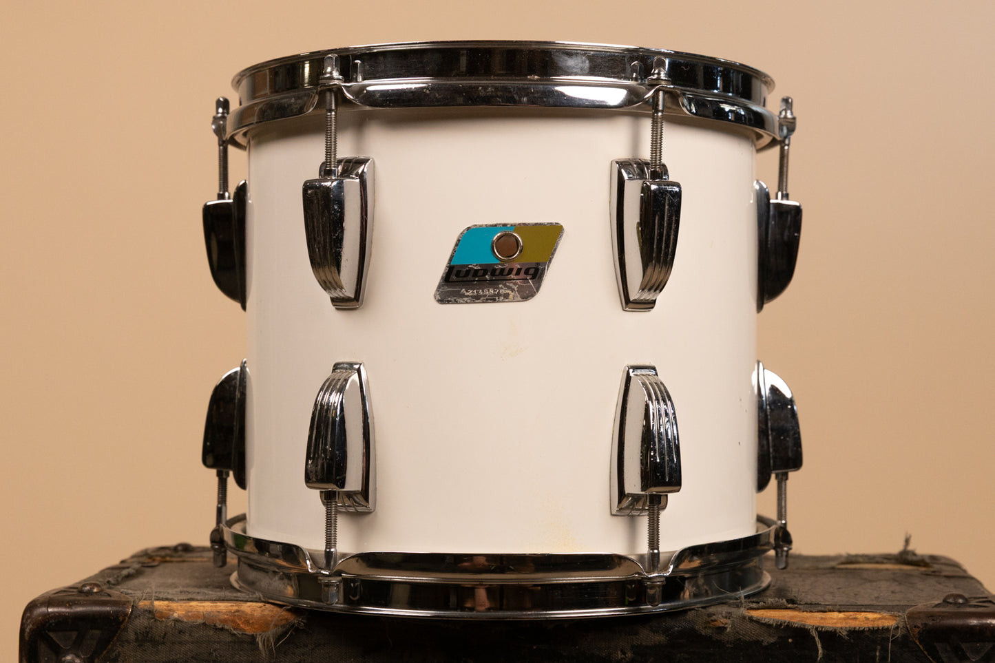 1980s Ludwig 9x10 White Cortex Tom