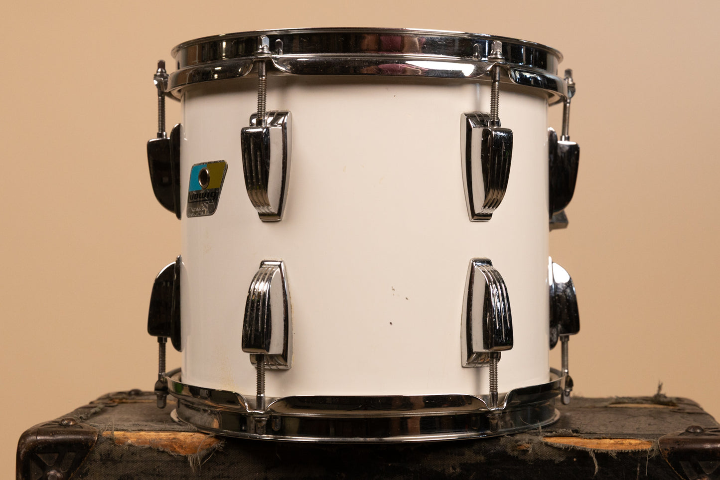 1980s Ludwig 9x10 White Cortex Tom