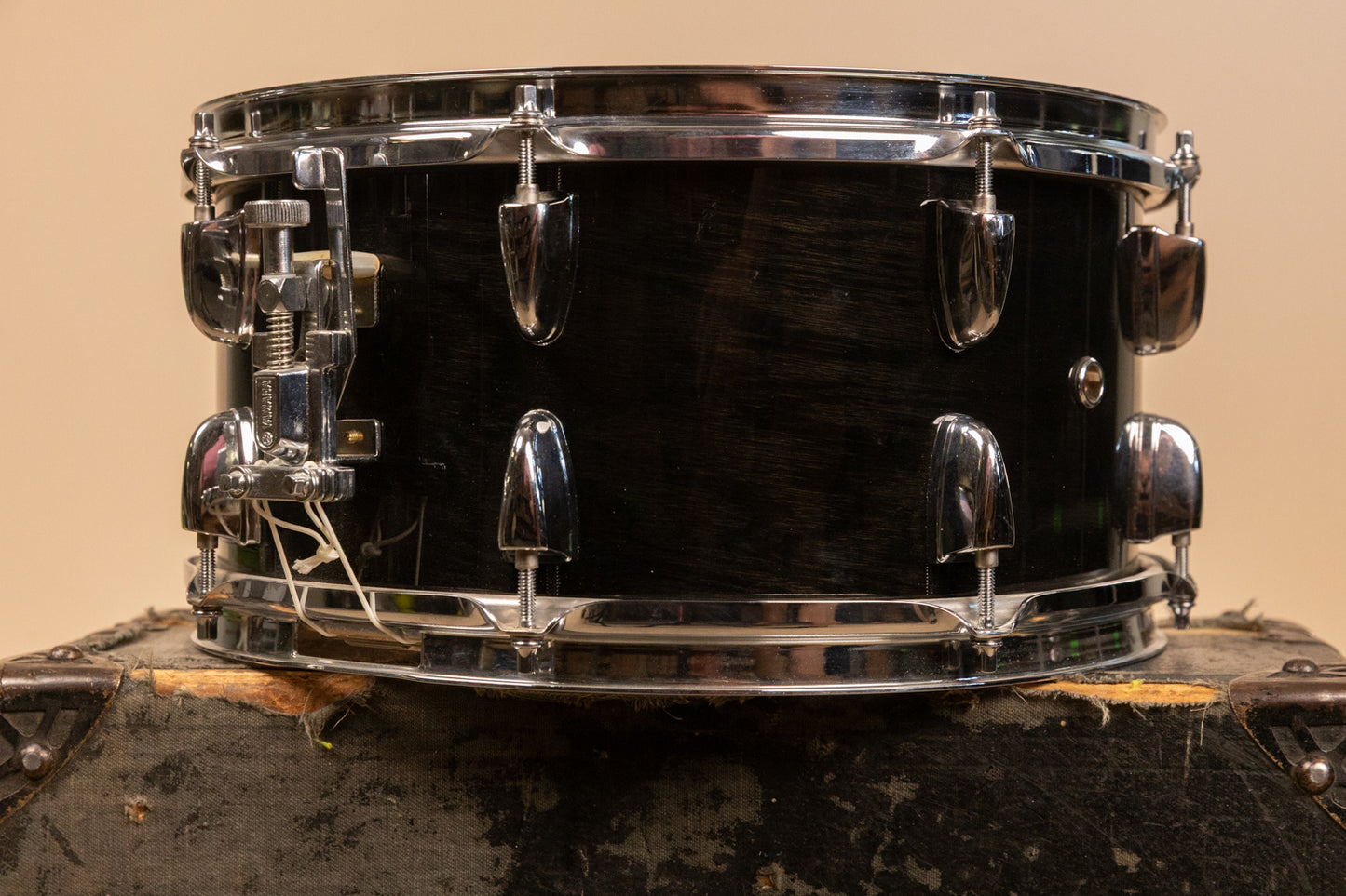 Yamaha 6.5x13 Musashi Oak Transparent Black Snare Drum