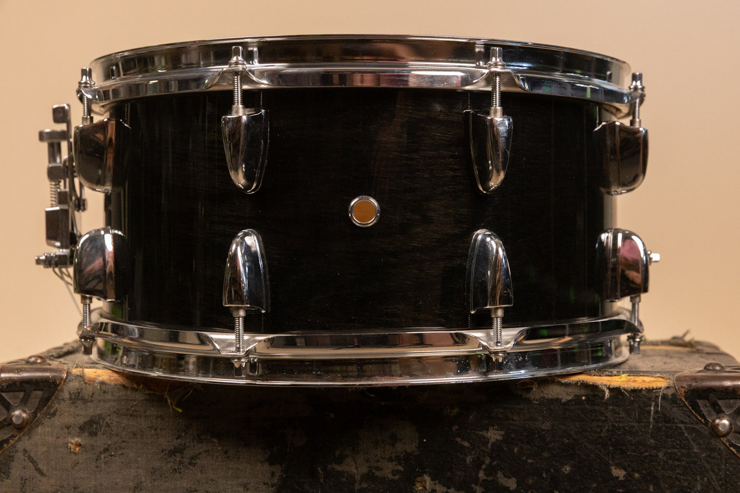 Yamaha 6.5x13 Musashi Oak Transparent Black Snare Drum