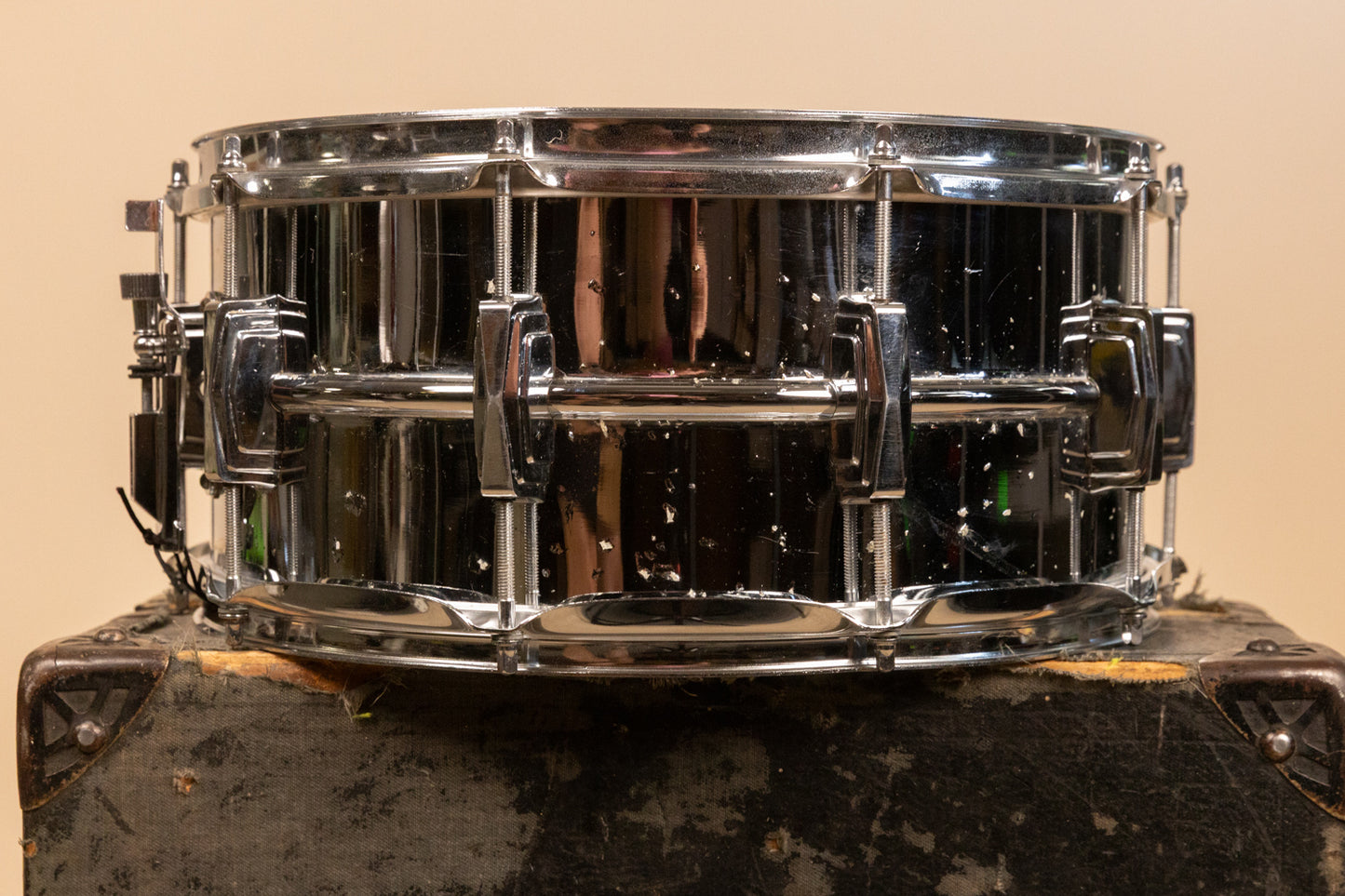 1980s Ludwig 6.5x14 LM402 Supraphonic Snare Drum