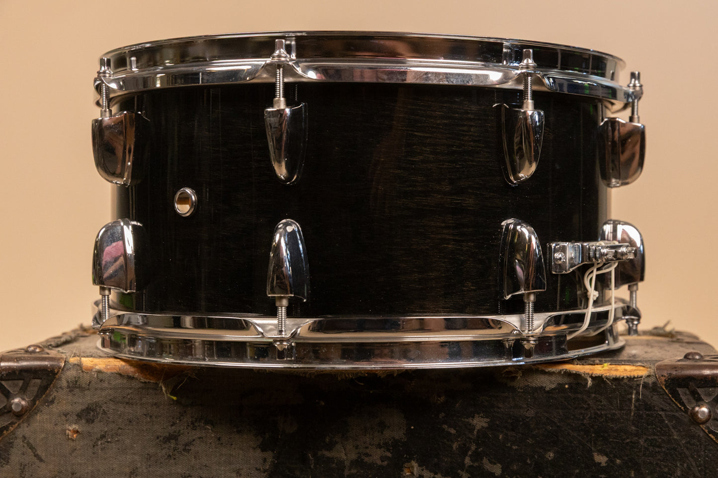 Yamaha 6.5x13 Musashi Oak Transparent Black Snare Drum