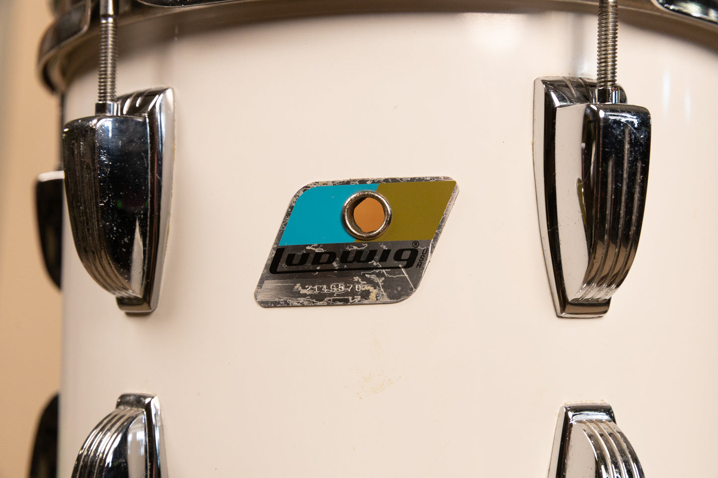 1980s Ludwig 9x10 White Cortex Tom