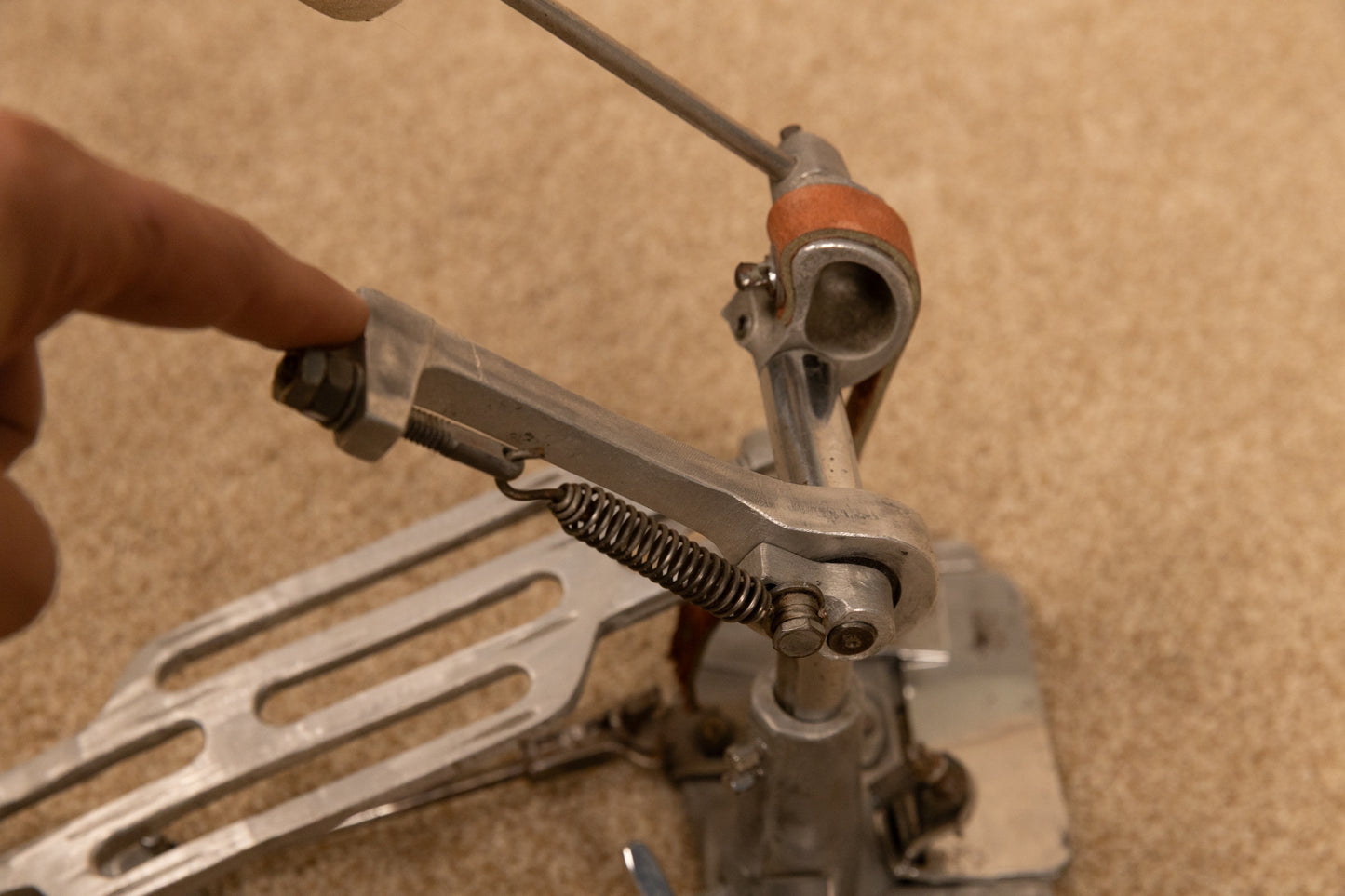 Vintage Rogers Swivomatic #395 Solid Board Bass Drum Pedal