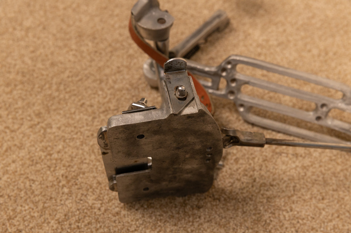 Vintage Rogers Swivomatic #395 Solid Board Bass Drum Pedal