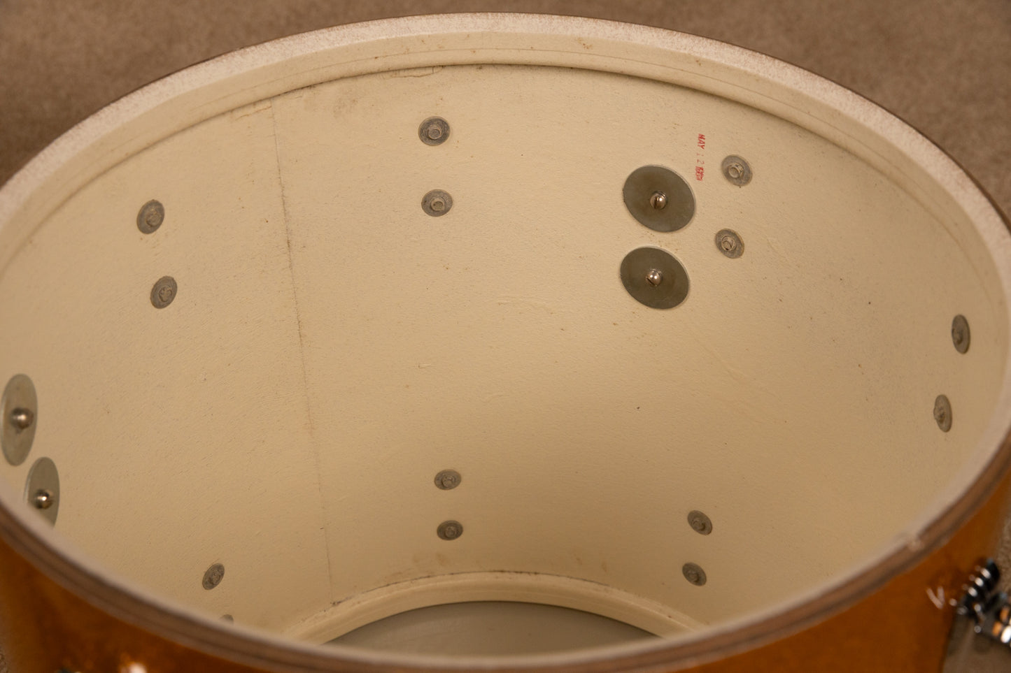 1960s Ludwig Gold Sparkle Super Classic Drum Set