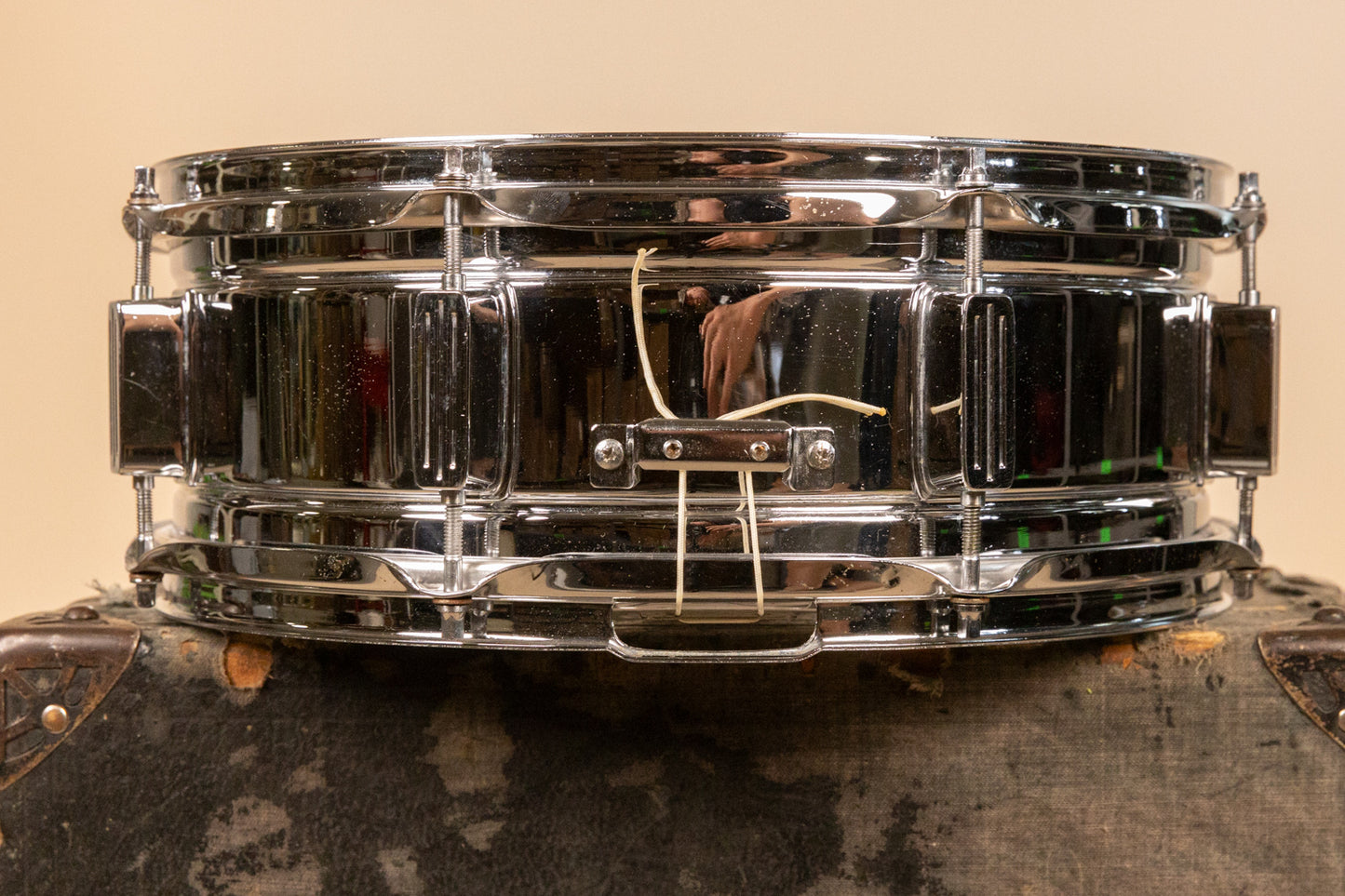 Vintage Rogers 5x14 Chrome R-380 Snare Drum