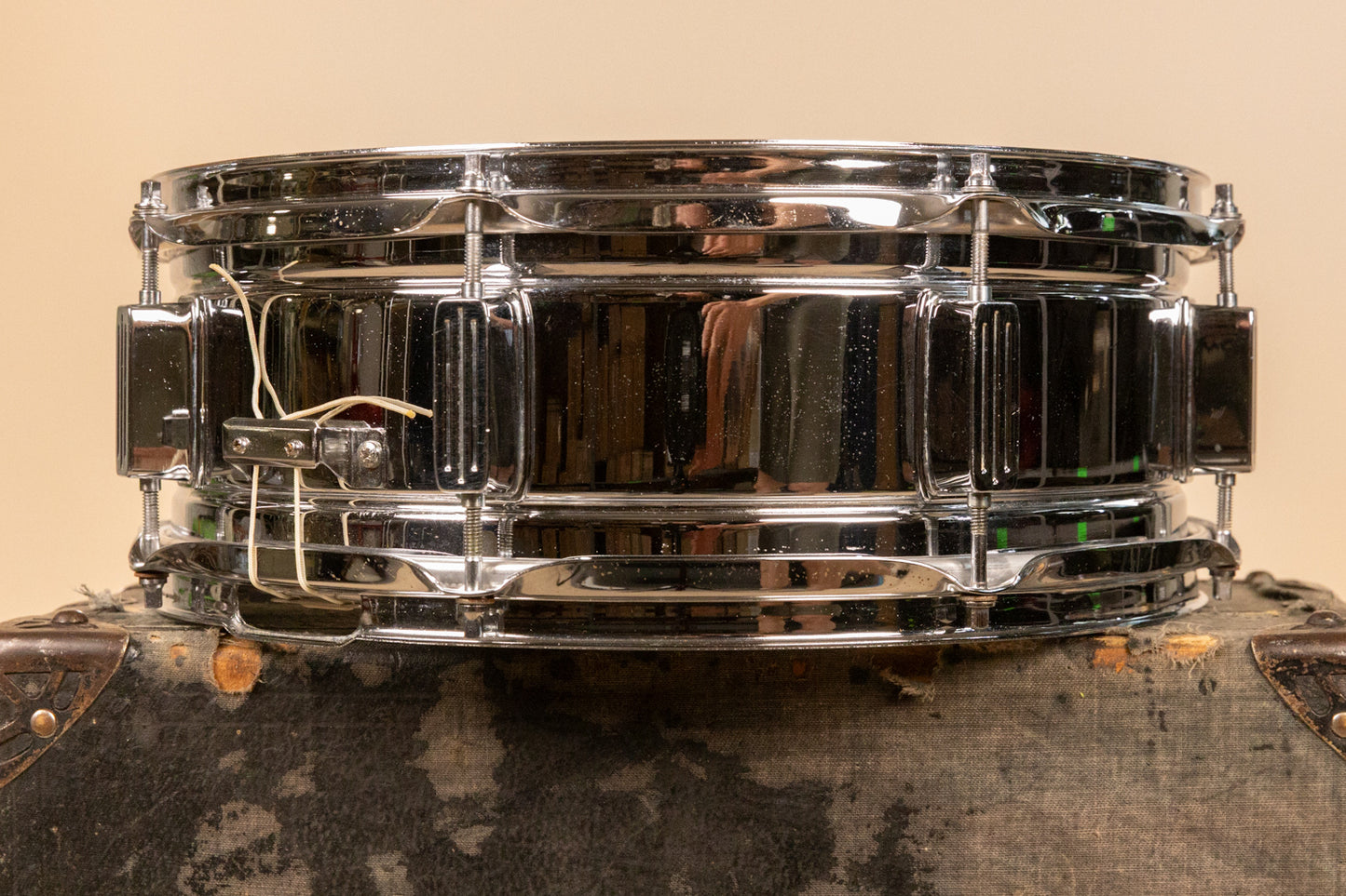 Vintage Rogers 5x14 Chrome R-380 Snare Drum