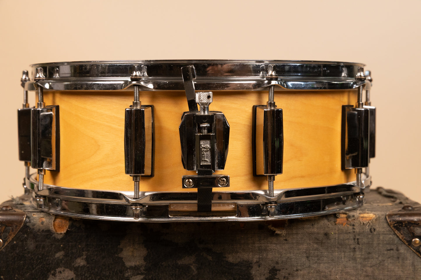Pearl World Series 5x14 Natural Satin Snare Drum