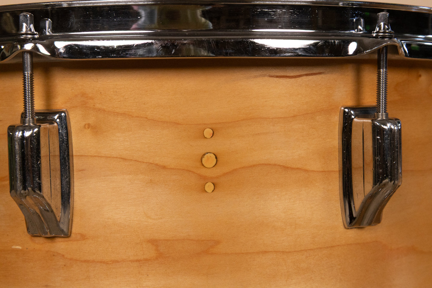 1960s Rogers Headliner Natural Lacquer Drum Set