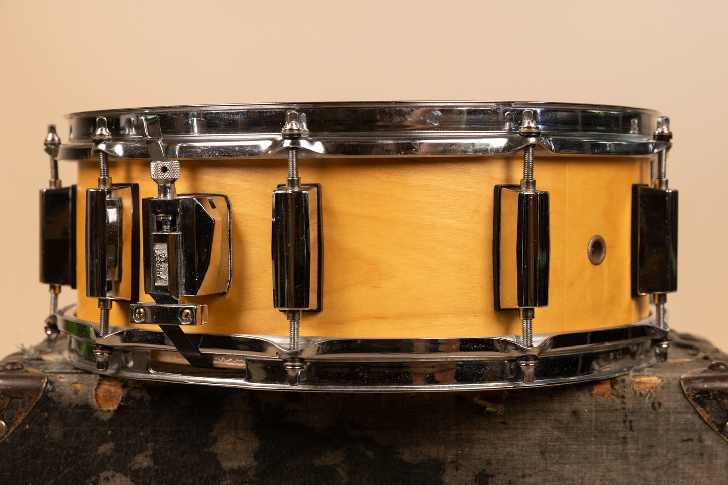 Pearl World Series 5x14 Natural Satin Snare Drum