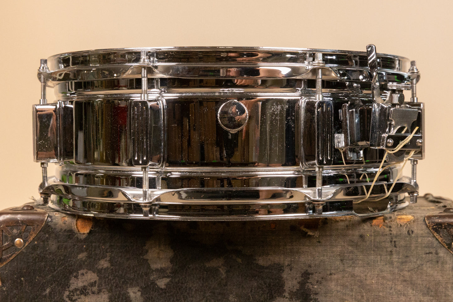 Vintage Rogers 5x14 Chrome R-380 Snare Drum