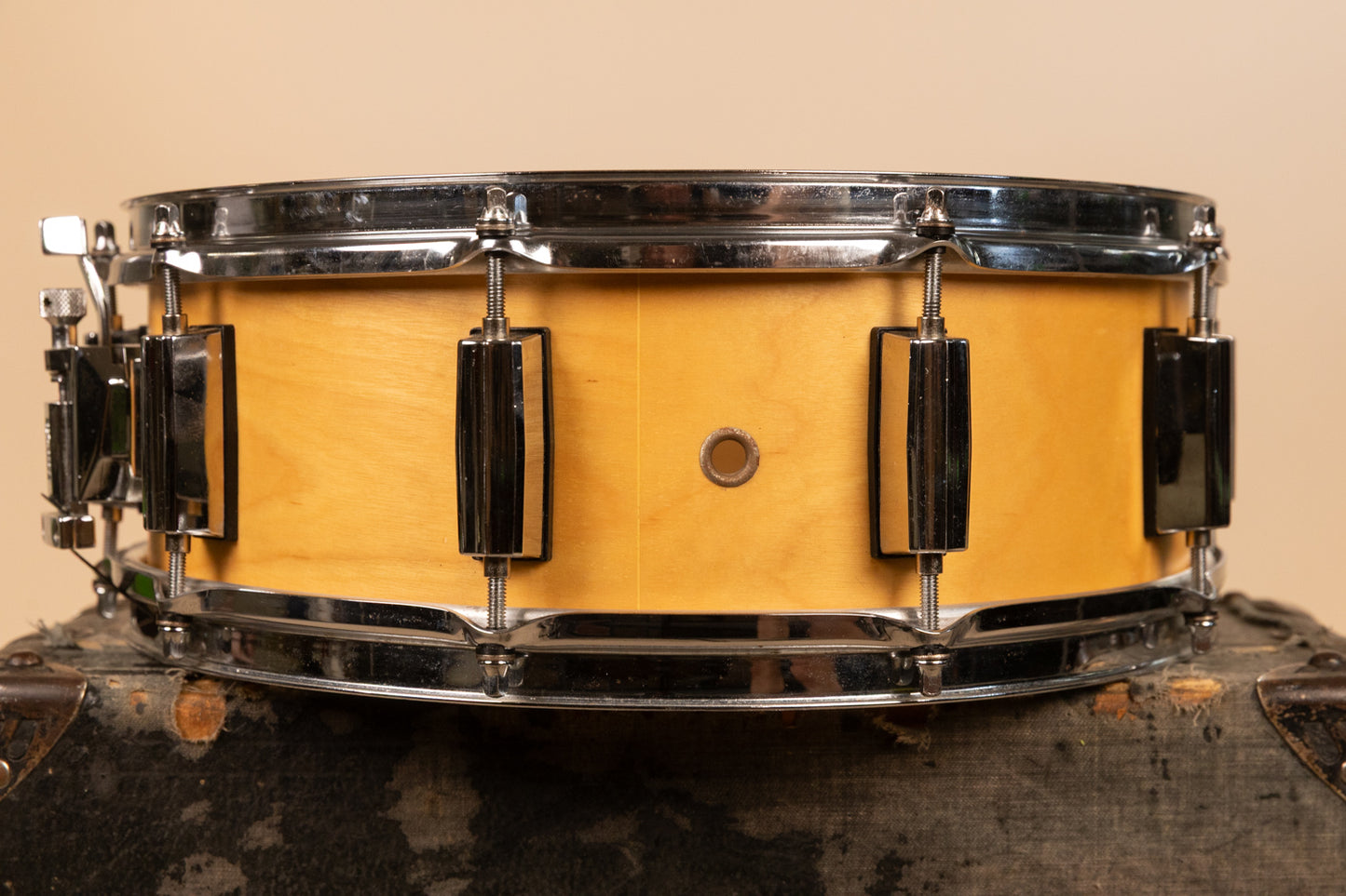 Pearl World Series 5x14 Natural Satin Snare Drum
