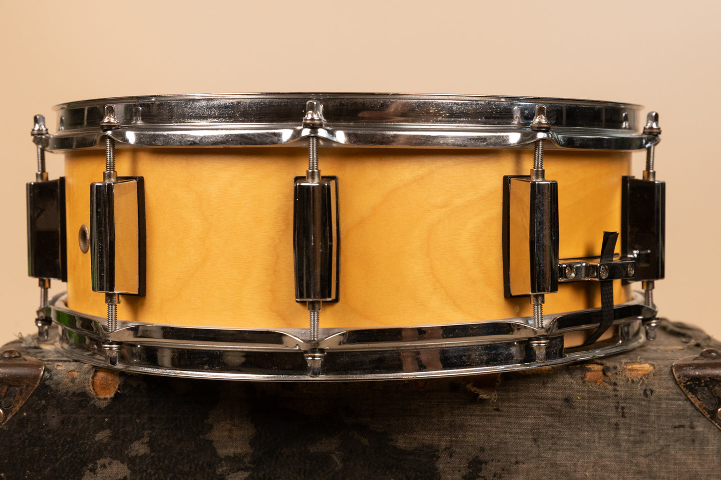 Pearl World Series 5x14 Natural Satin Snare Drum
