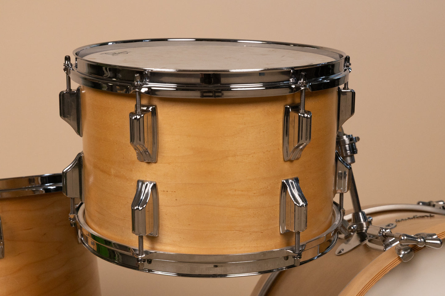 1960s Rogers Headliner Natural Lacquer Drum Set