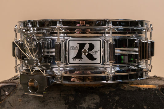 Vintage Rogers 5x14 Big R Dynasonic Snare Drum