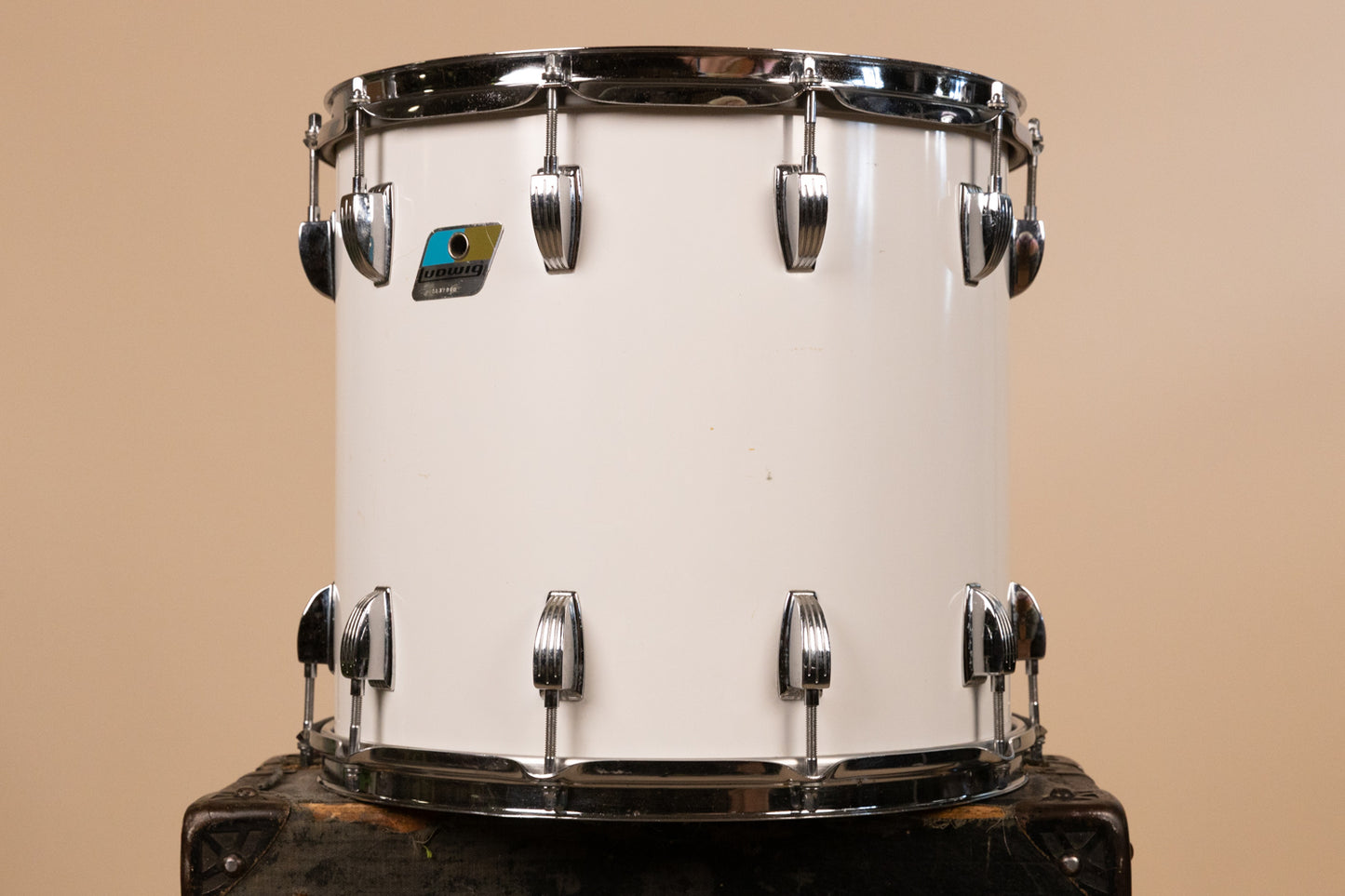 1980s Ludwig 13x14 White Cortex Tom